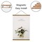 2 Pack Poster Frame,16x16 16x20 16x22 16x24 Magnetic Light Wood Wooden Frames Hanger for Photo Picture Art Canvas Print Artwork Wall Hanging Teak Wood 16''